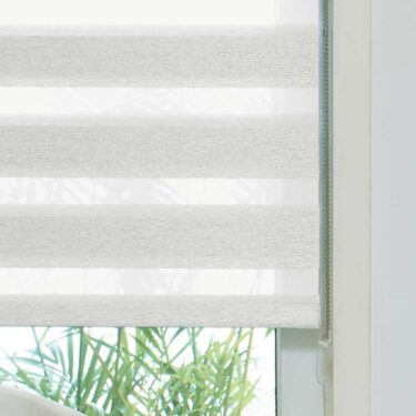 Reagan-Ivory-closeup Duplex Range Blinds - Vision Blinds